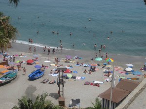 Calahonda beach, Nerja