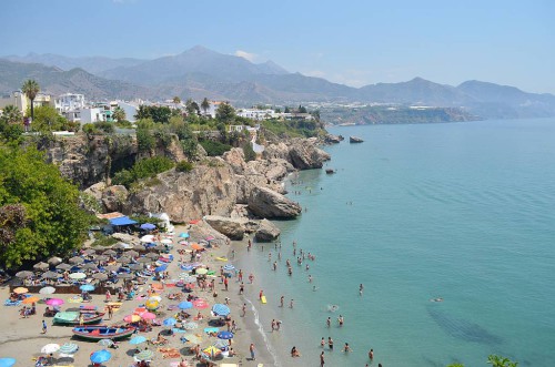 Calahonda beach, Nerja