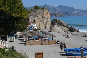 Calahonda beach, Nerja