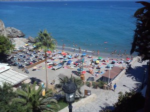 Calahonda beach, Nerja