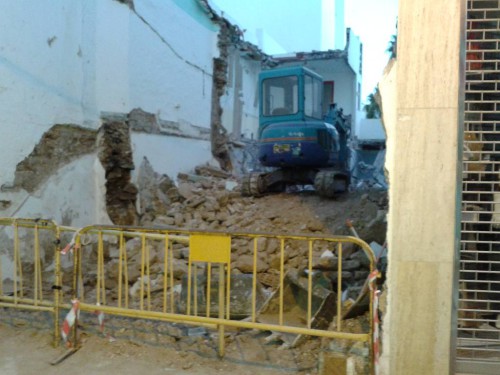 Nerja,demolition