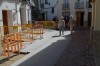 Calle El Barrio, Nerja, roadworks