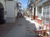 calle El Barrio, Nerja, roadworks