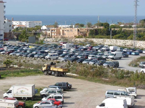 car park, Nerja