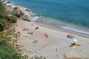 Carabeillo beach, Nerja