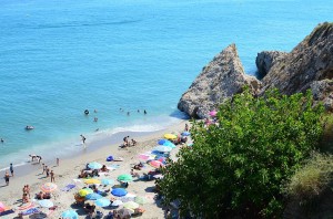 Carabeo beach, Nerja