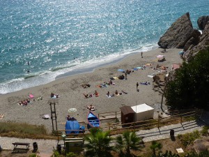 Carabeo beach, Nerja