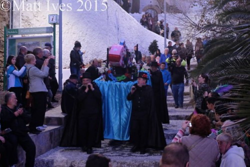 Burial of the Chanquete, Nerja