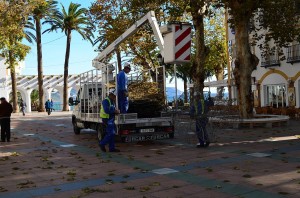 Christmas lights, Nerja