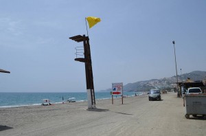 El Playazo beach, Nerja