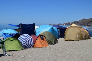 El Playazo beach, Nerja