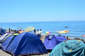 El Playazo beach, Nerja