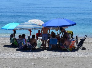 El Playazo beach, Nerja