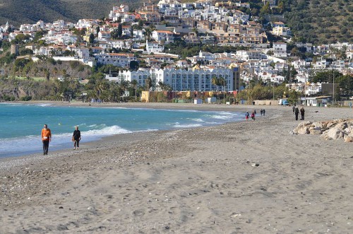 El Playazo beach, Nerja