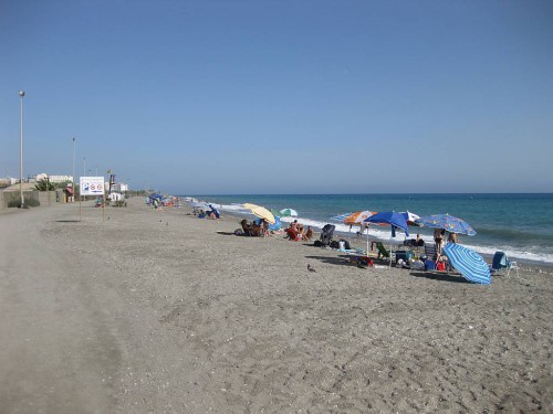 El Playazo beach, Nerja