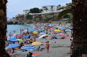 El Salon beach, Nerja