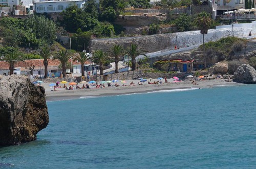 El Salon beach, Nerja