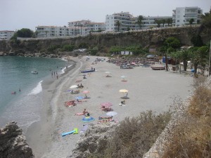 El Salon beach, Nerja