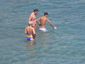 Jellyfish, Calahonda beach, Nerja