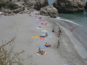 La Caletilla beach, Nerja