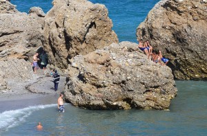 La Caletilla beach, Nerja