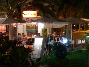 Plaza Fabrica de los Cangrejos, Nerja, by night