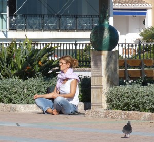 Balcon de Europa, Nerja, meditation