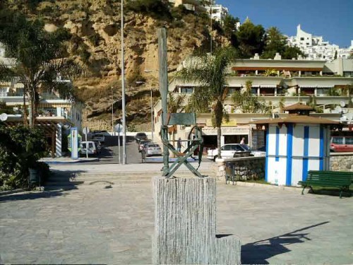 Antonio Mercero's chair, Nerja