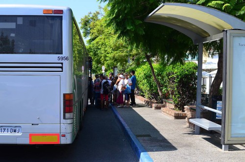 Nerja Bus Station taxi rank