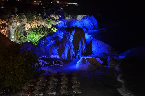 Nerja, night, July 20th 2014