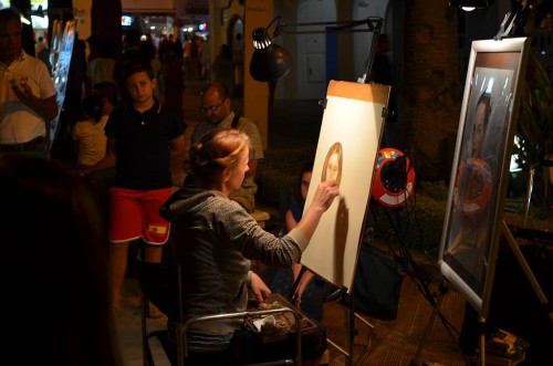 Balcon de Europa at night, July 20th 2014