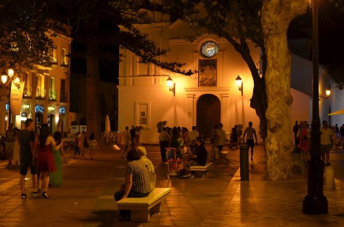 Balcon de Europa at night, July 20th 2014