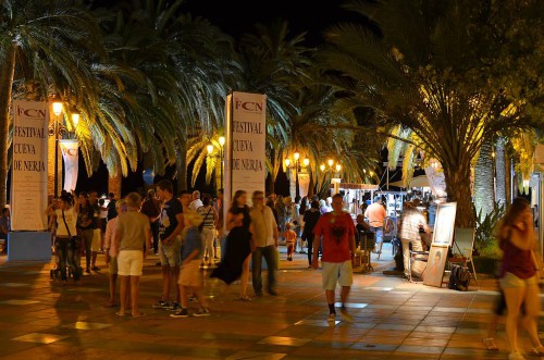 Balcon de Europa at night, July 20th 2014