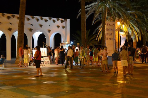 Balcon de Europa at night, July 20th 2014