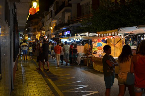 Balcon de Europa at night, July 20th 2014