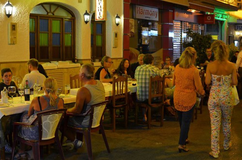 Balcon de Europa at night, July 20th 2014