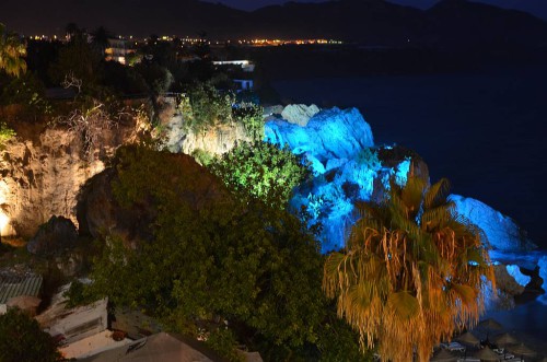 Nerja, night, July 20th 2014