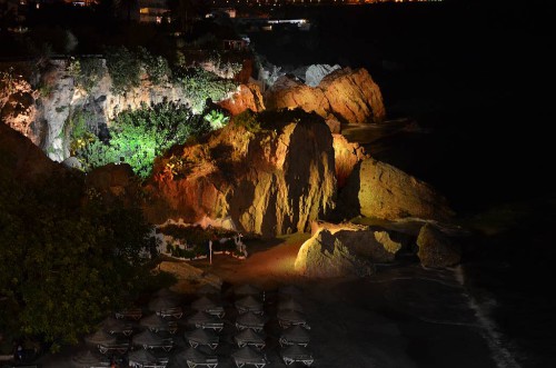 Nerja, night, July 20th 2014