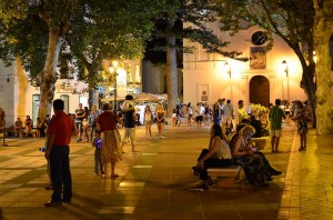 Nerja at night