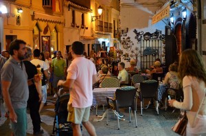 Nerja at night