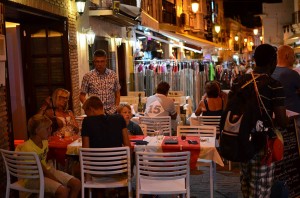 Nerja at night