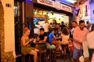 Nerja at night