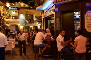 Nerja at night