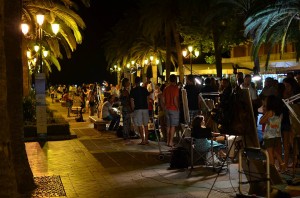 Nerja at night