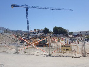 construction site, Nerja