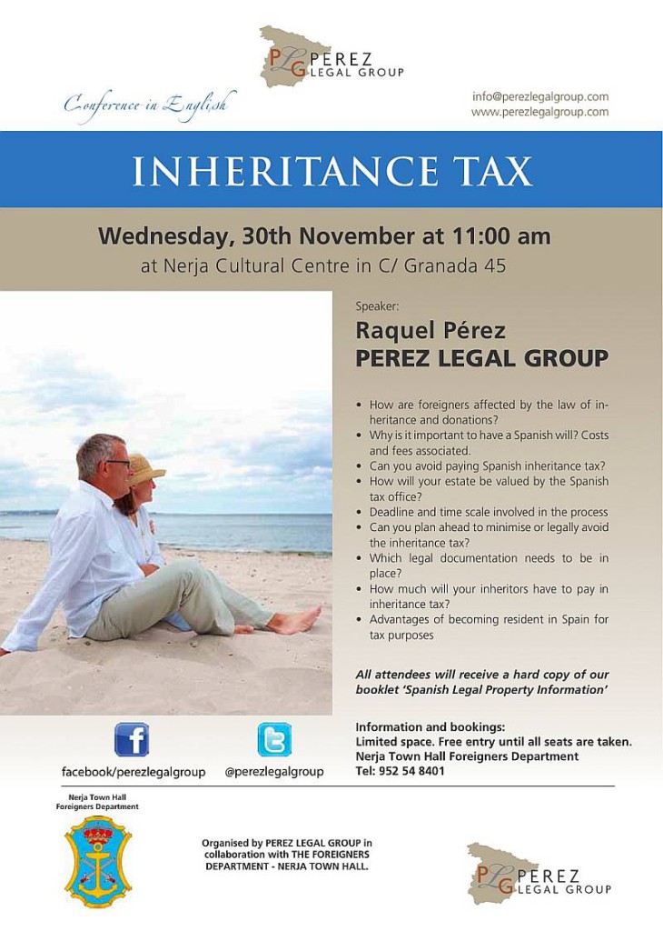 Inheritance Tax conference, Nerja