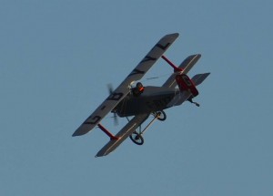 Plane over Nerja