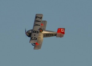 Plane over Nerja