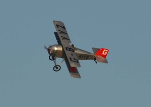 Plane over Nerja