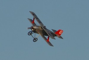 Plane over Nerja